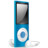 蓝色的iPod Nano关闭 iPod Nano blue off